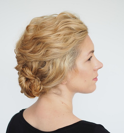 Updo proper care